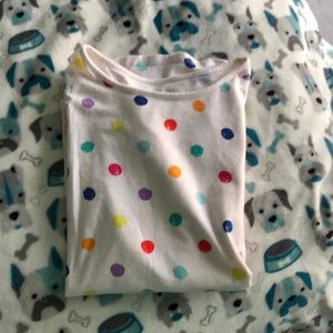 Polkadotted shirt